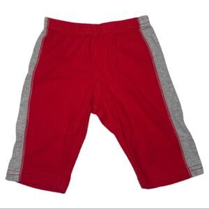 Carter’s Side Stripe Sweatpants 6M Red Grey